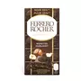 FERRERO ROCHER Tablette de chocolat noir 55% fourrée aux noisettes 1 pièce 90g