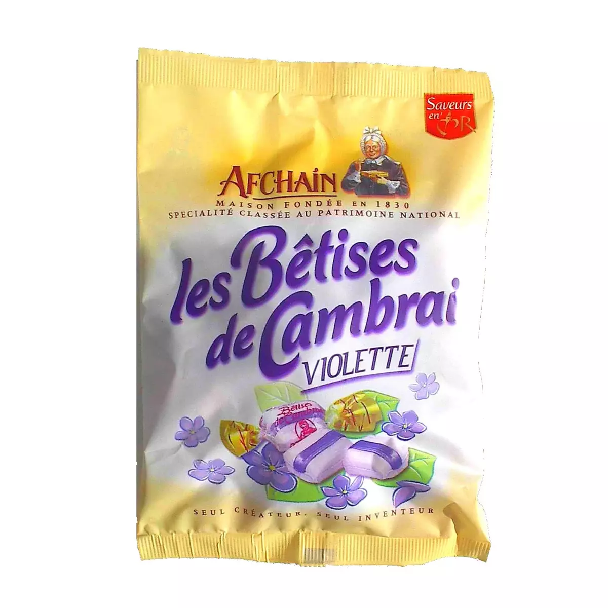 AFCHAIN Bêtises de Cambrai bonbons à la violette 150g