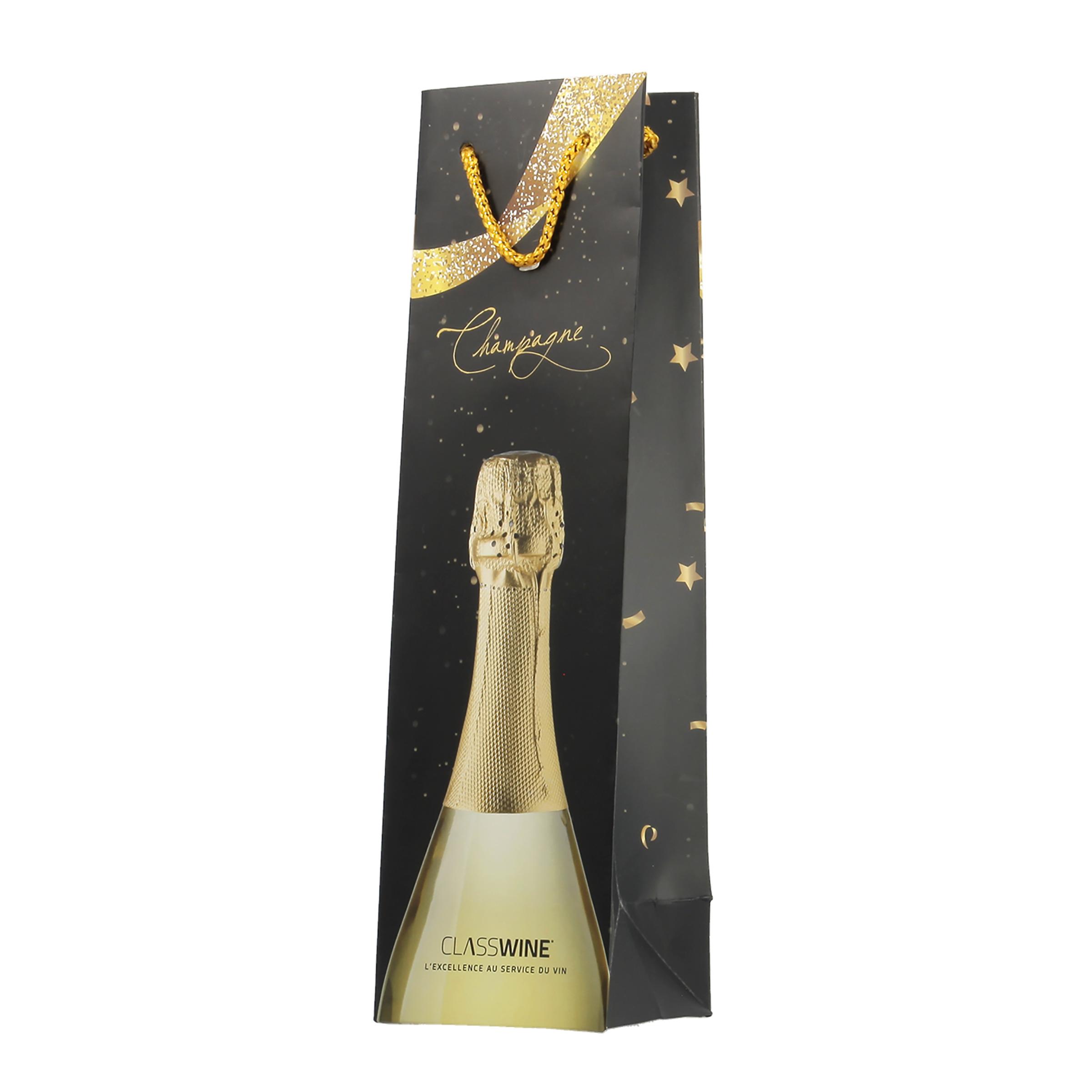 Voir la diapositive 2 : CLASSWINE Pochette Champagne 1 pièce