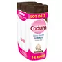 CADUM Crème douche surgras à l'huile de coco peau nourrie 3x400ml