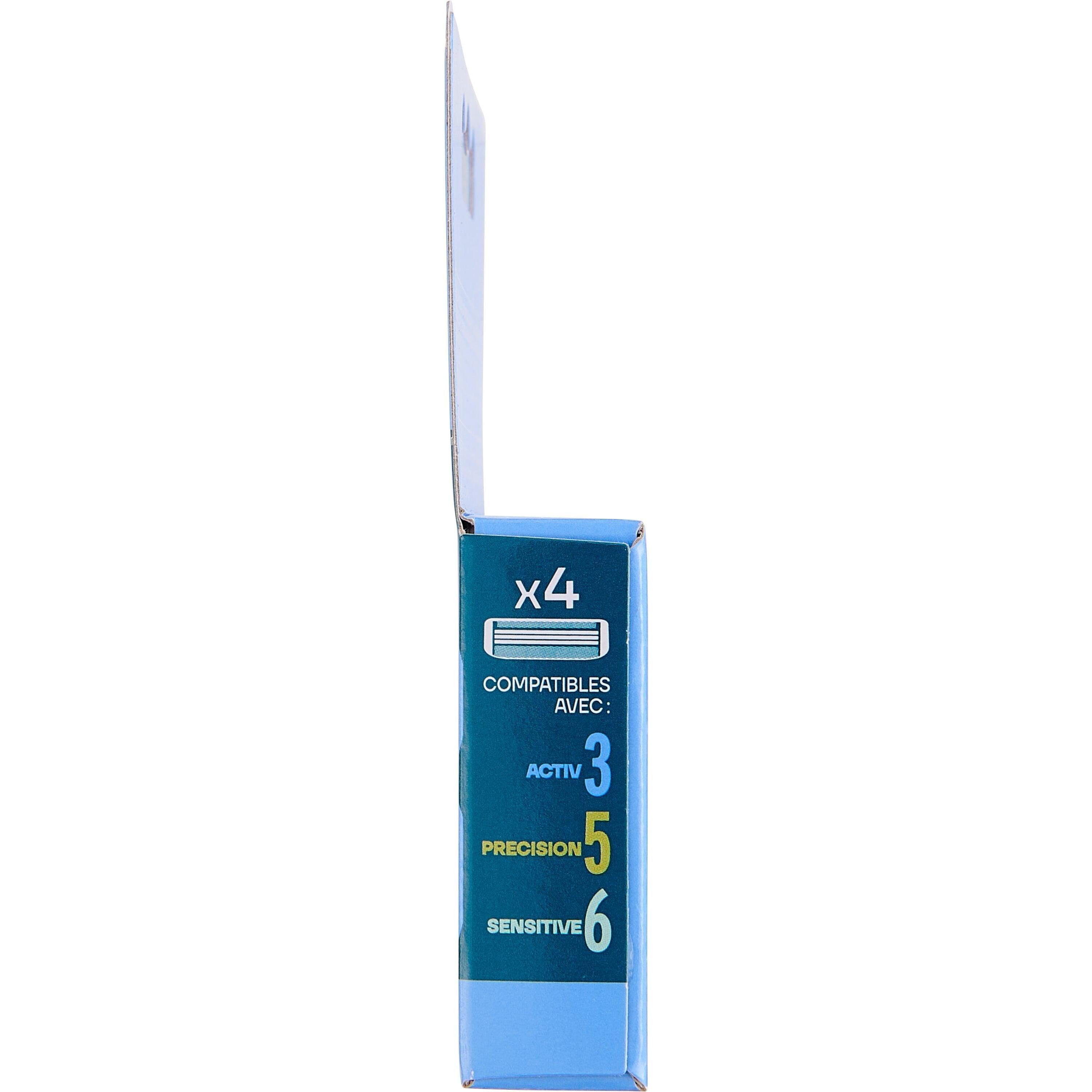 Voir la diapositive 5 : COSMIA MEN Recharges 3 lames de rasoir activ3 & precision5 4 recharges