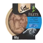 Sheba SHEBA Filets poulet thon pour chat MSC