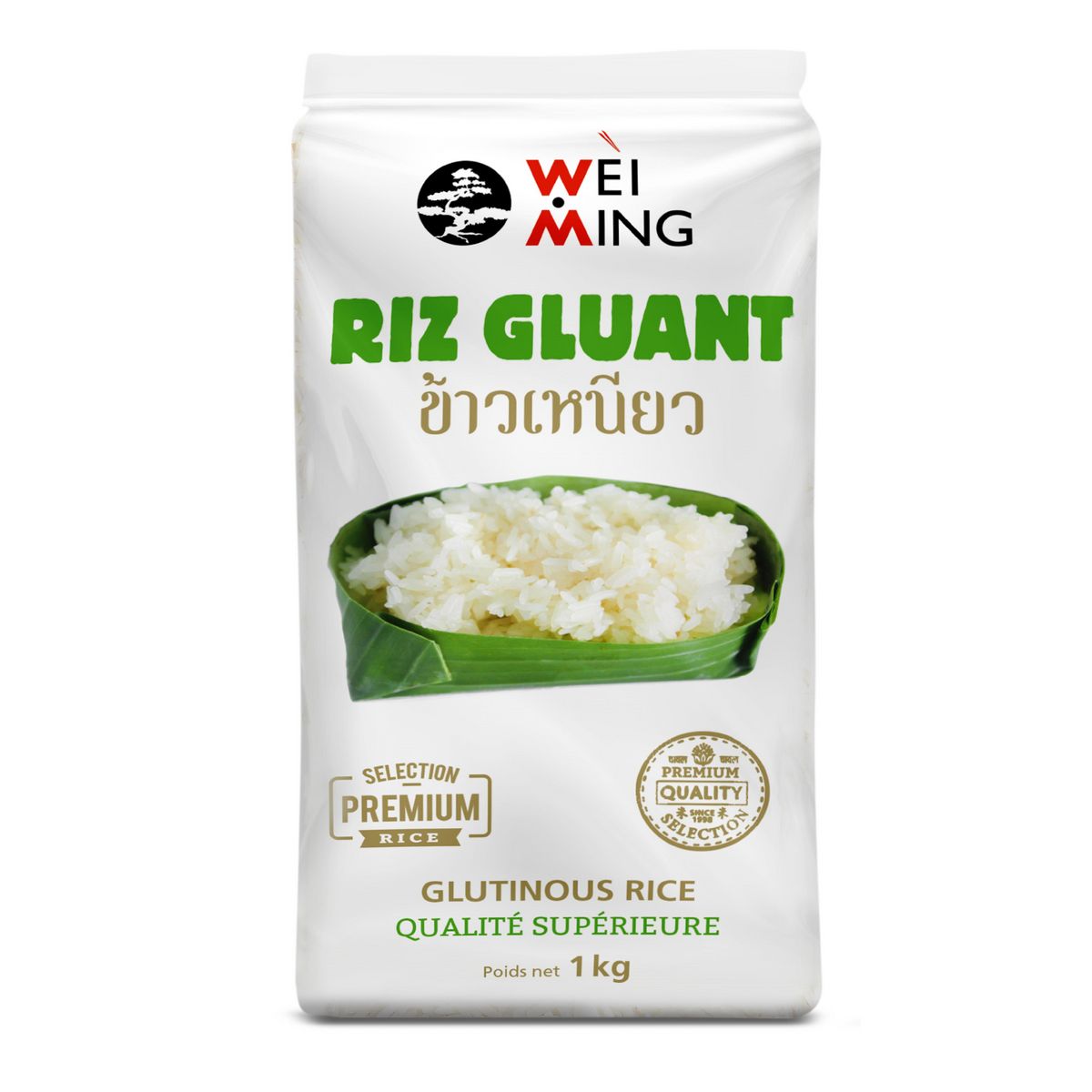 WEI MING Riz gluant 1kg