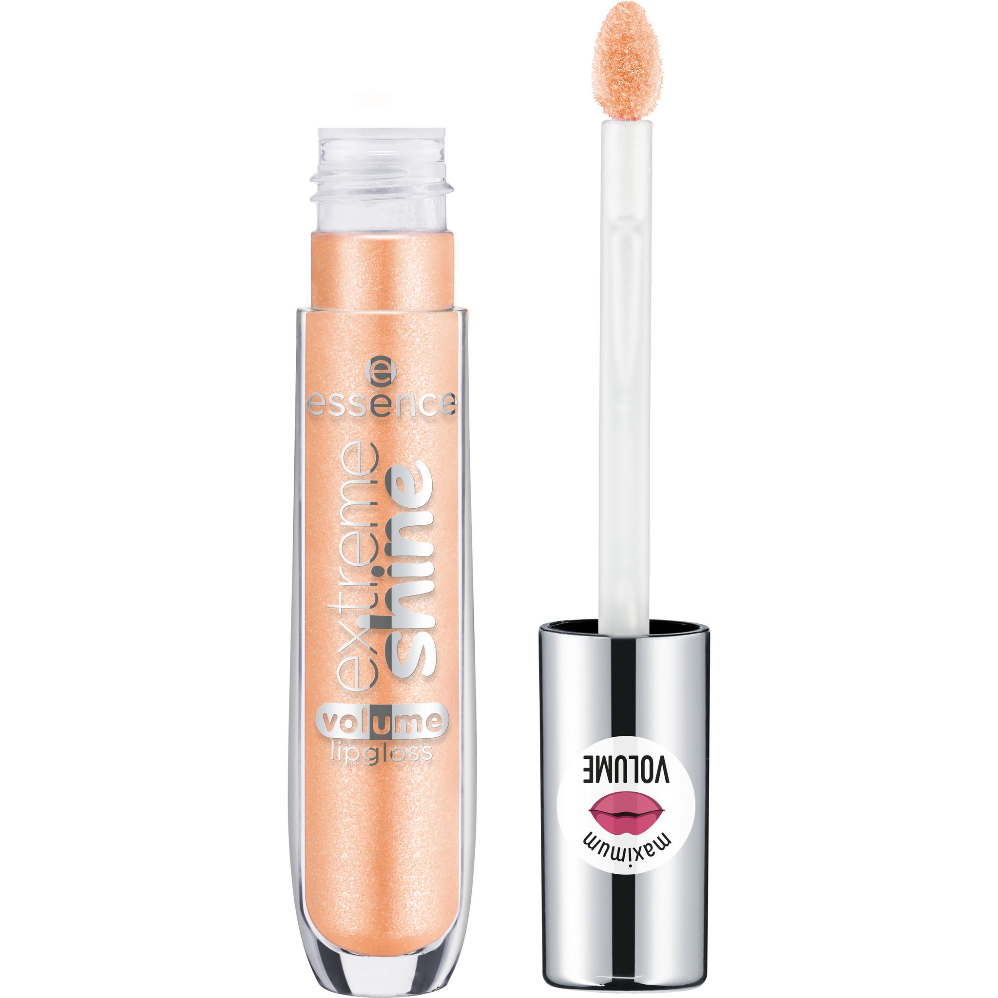 Voir la diapositive 2 : ESSENCE Extreme shine volume lipgloss 08 gold dust 5ml