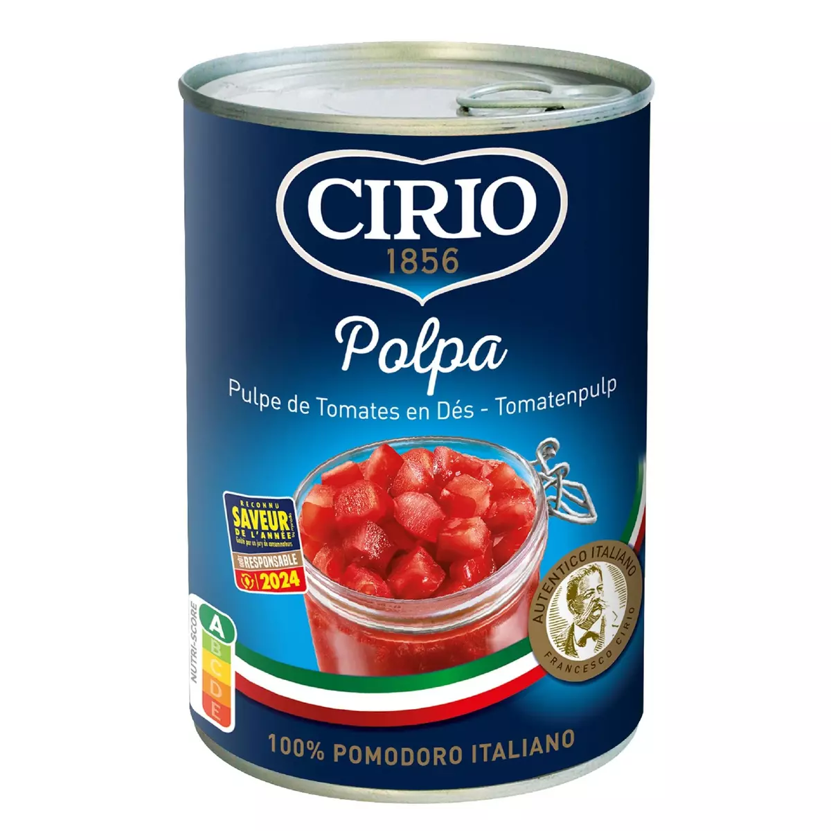 CIRIO Pulpe de tomates en dés 400g