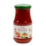 Voir la diapositive 2 : AUCHAN Sauce tomate aux olives en bocal 420g