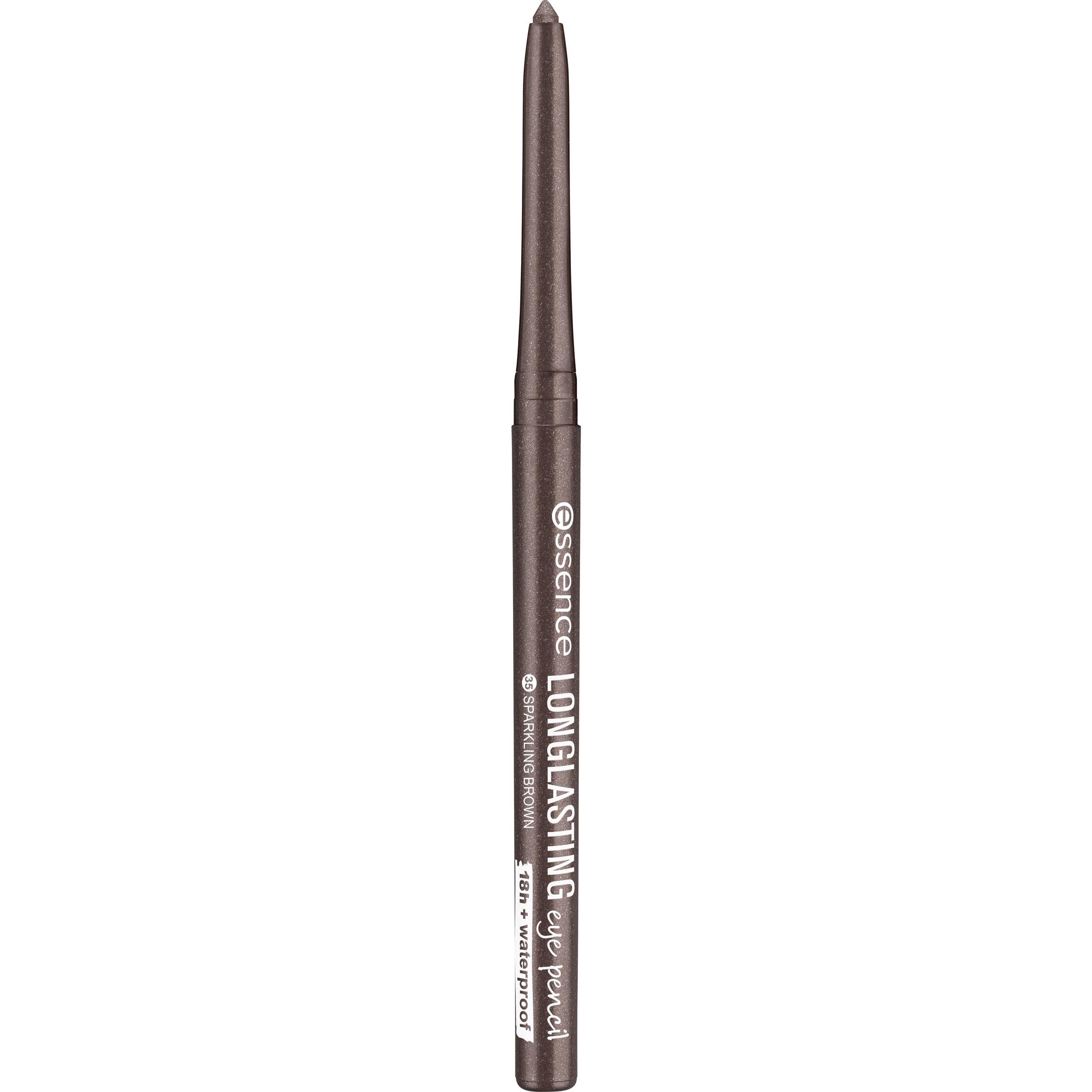 Voir la diapositive 3 : ESSENCE Long Lasting Eye pencil crayon yeux 35 sparkling brown 0.28g