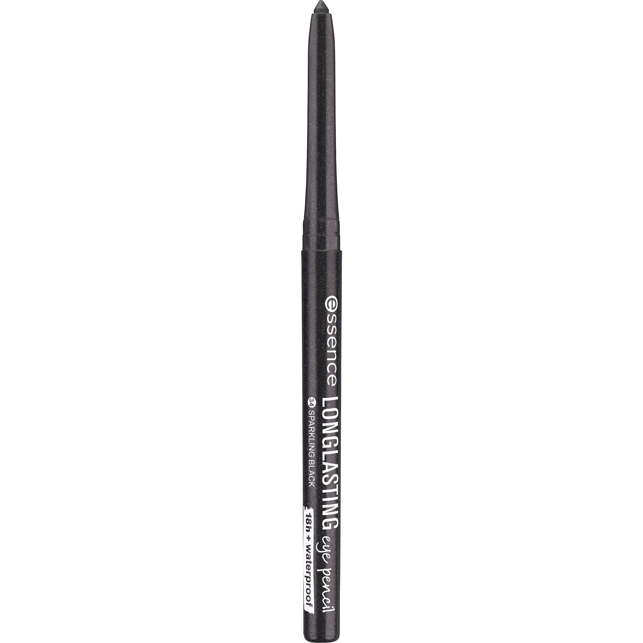 Voir la diapositive 3 : ESSENCE Long lasting eyeliner 34 sparkling black 1 pièce