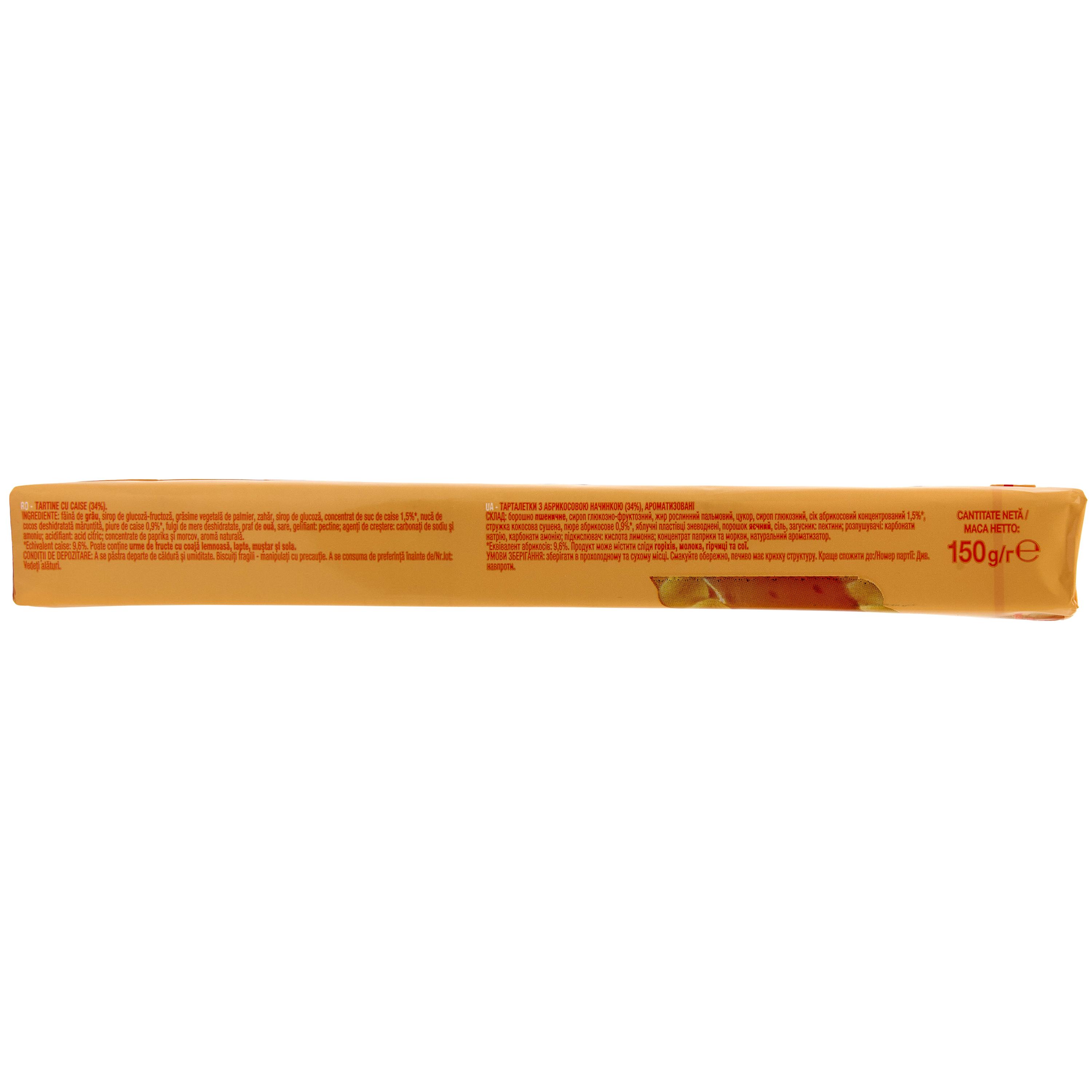 Voir la diapositive 3 : AUCHAN Tartelettes abricot 8 tartelettes 150g