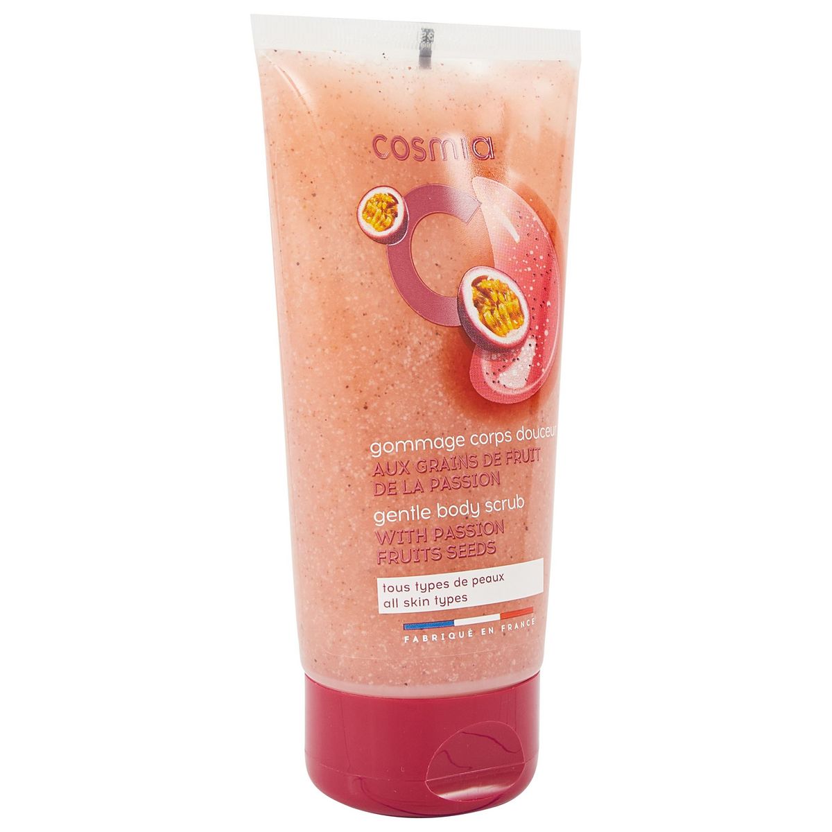 COSMIA Gommage corps douceur aux grains de fruit de la passion 150ml