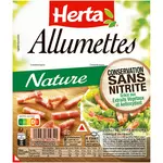 HERTA Allumettes nature sans nitrite 2x75g