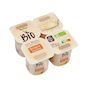 Voir la diapositive 2 : AUCHAN BIO Yaourt mixé mangue vanille 4x125g