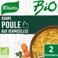Promotion Knorr Soupe Passée Poireaux et Légumes Variés déshydratée