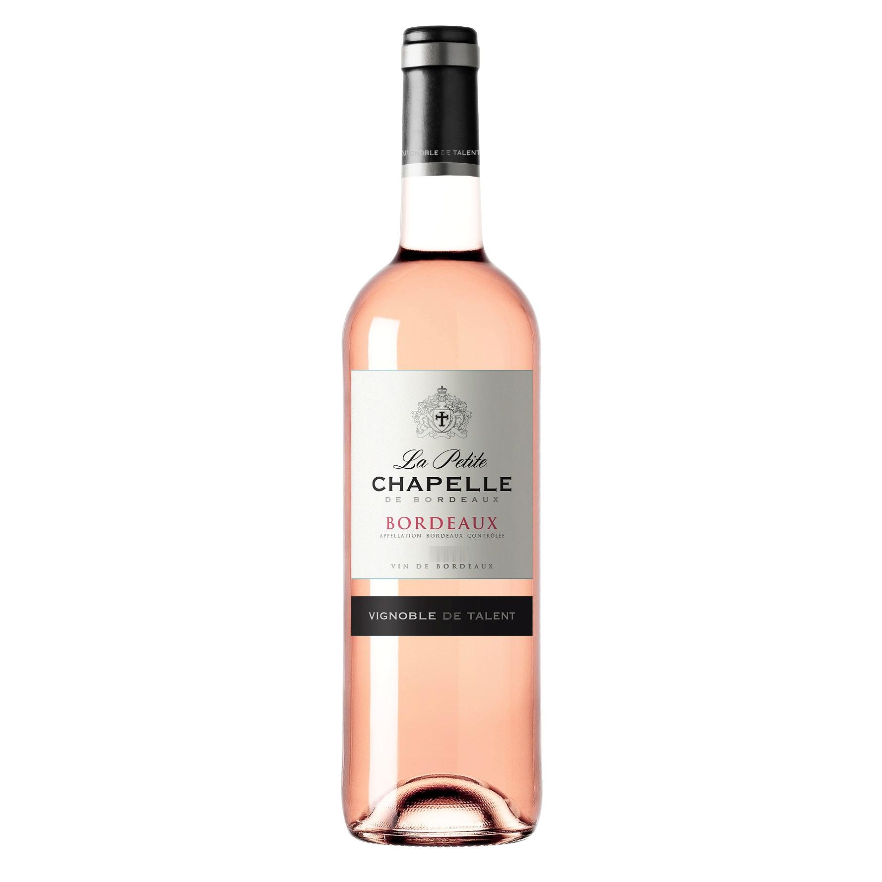 AOP Bordeaux La Petite Chapelle rose 75cl