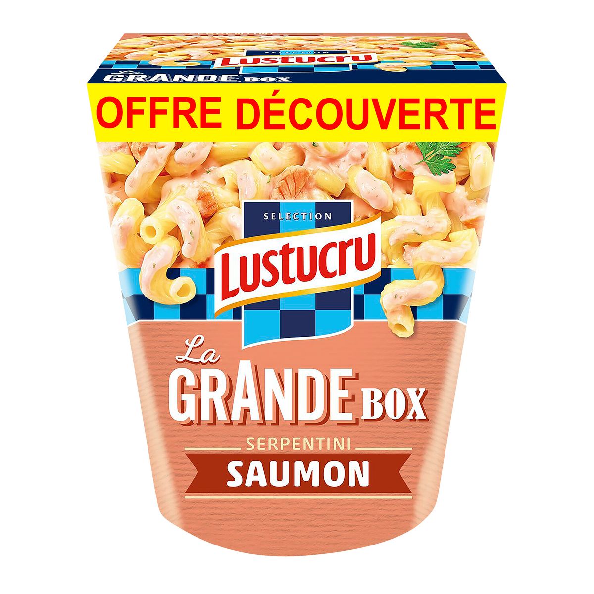 LUSTUCRU Box serpentini au saumon 360g