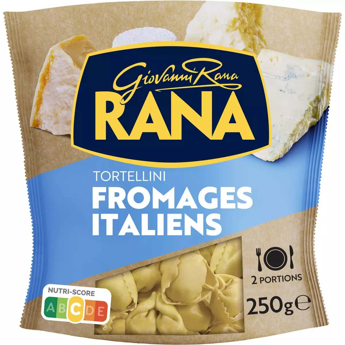 RANA Tortellini fromages italiens 2 portions 250g