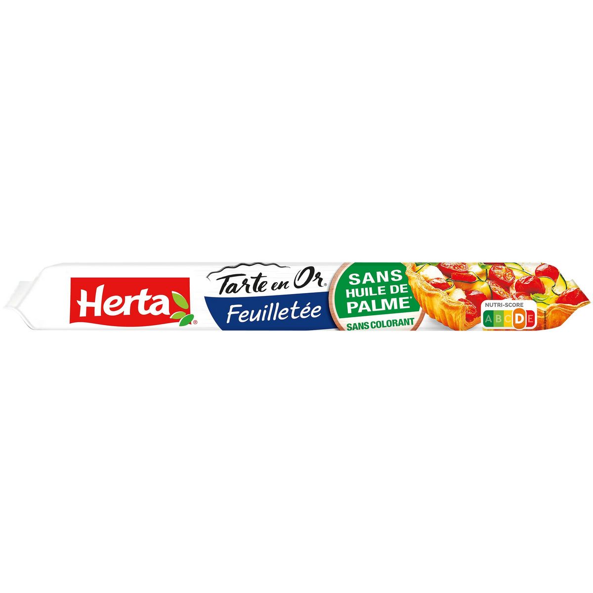 HERTA Tarte en Or pâte feuilletée sans huile de palme 230g