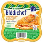 BLEDINA Blédichef Assiette de patate douce maïs poulet à la brésilienne dès 12 mois 230g