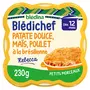 BLEDINA Blédichef Assiette de patate douce maïs poulet à la brésilienne dès 12 mois 230g