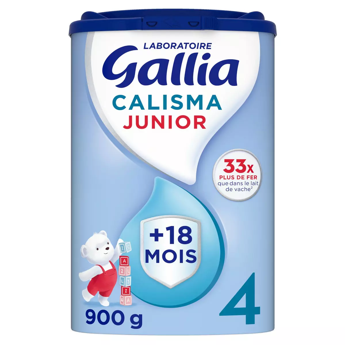 GALLIA Calisma junior 4 lait en poudre dès 18 mois 900g