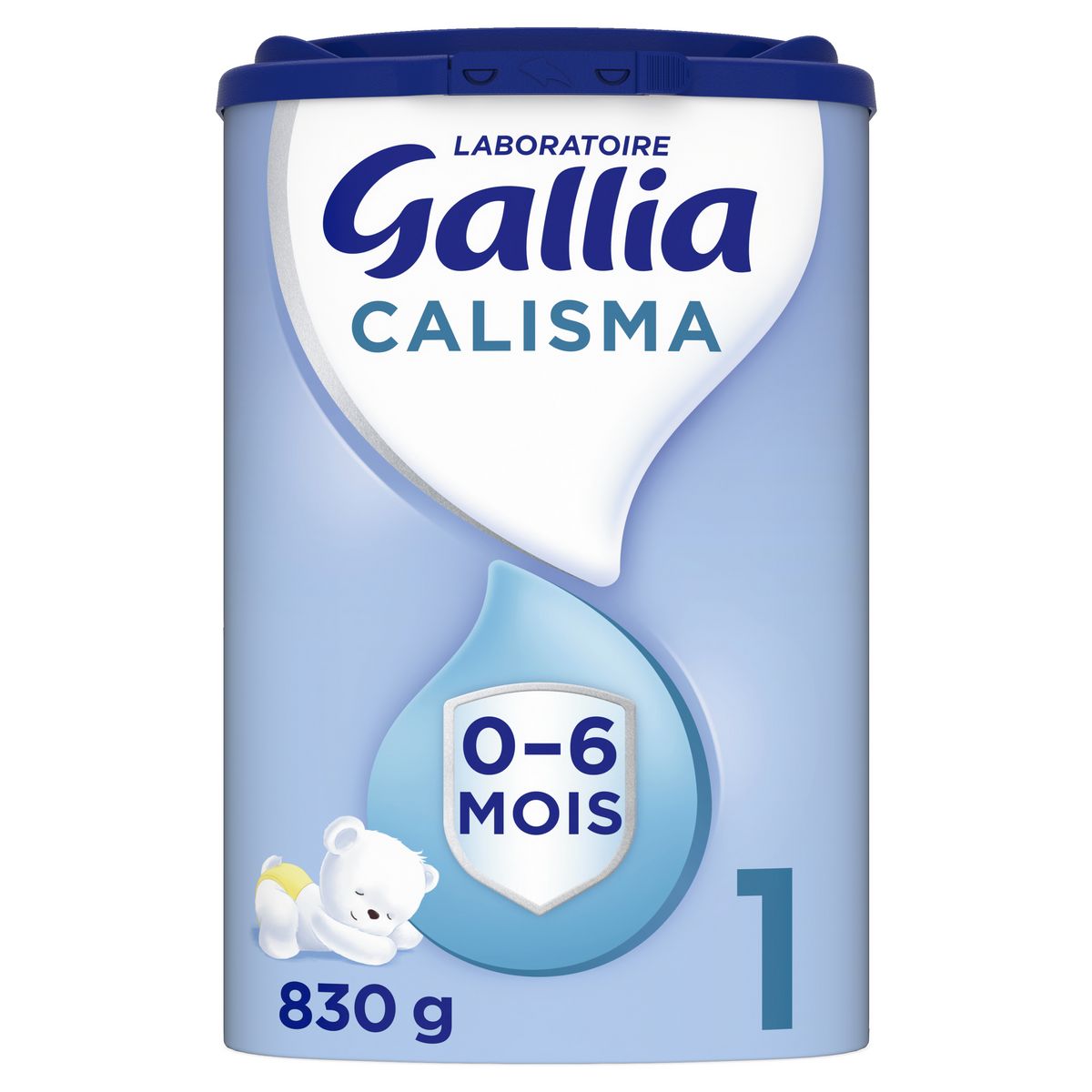 GALLIA Calisma 1 lait 1er âge en poudre dès la naissance à 6 mois 830g
