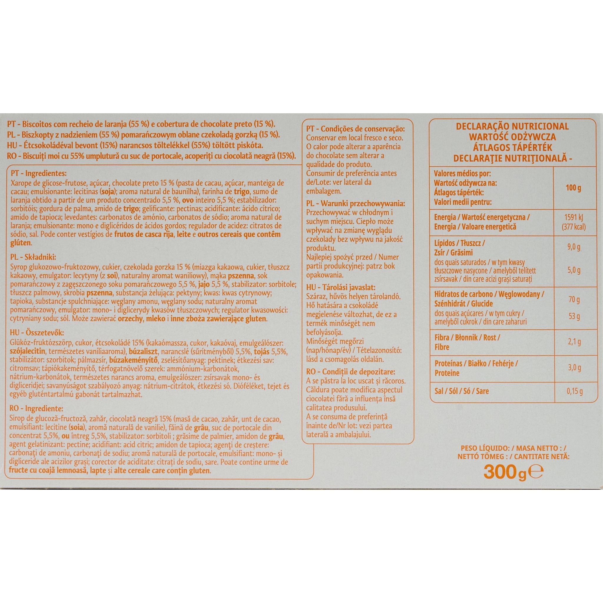 Voir la diapositive 6 : POUCE Biscuits génoises orange 24 biscuits 300g