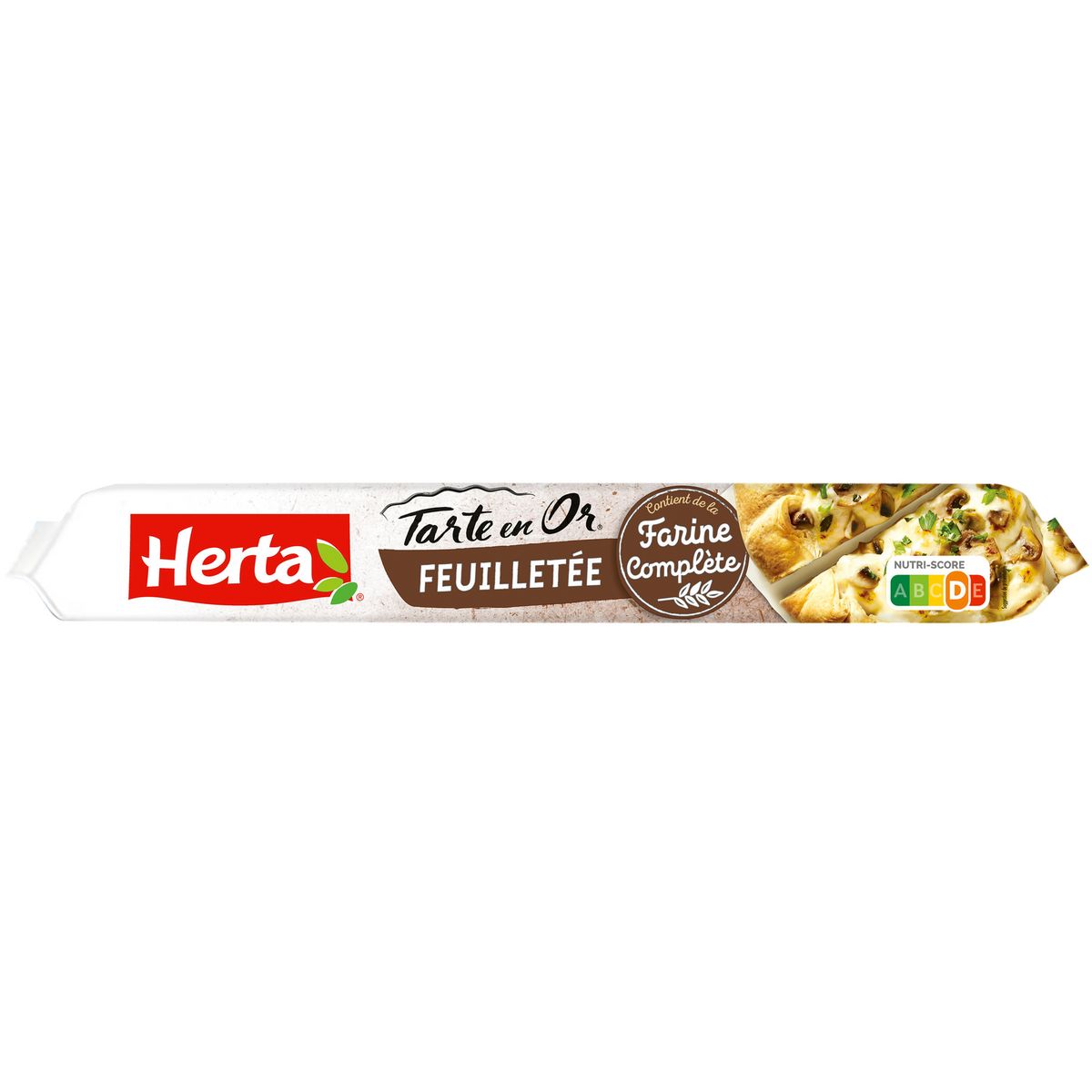 HERTA Tarte en Or pâte feuilletée complète 230g