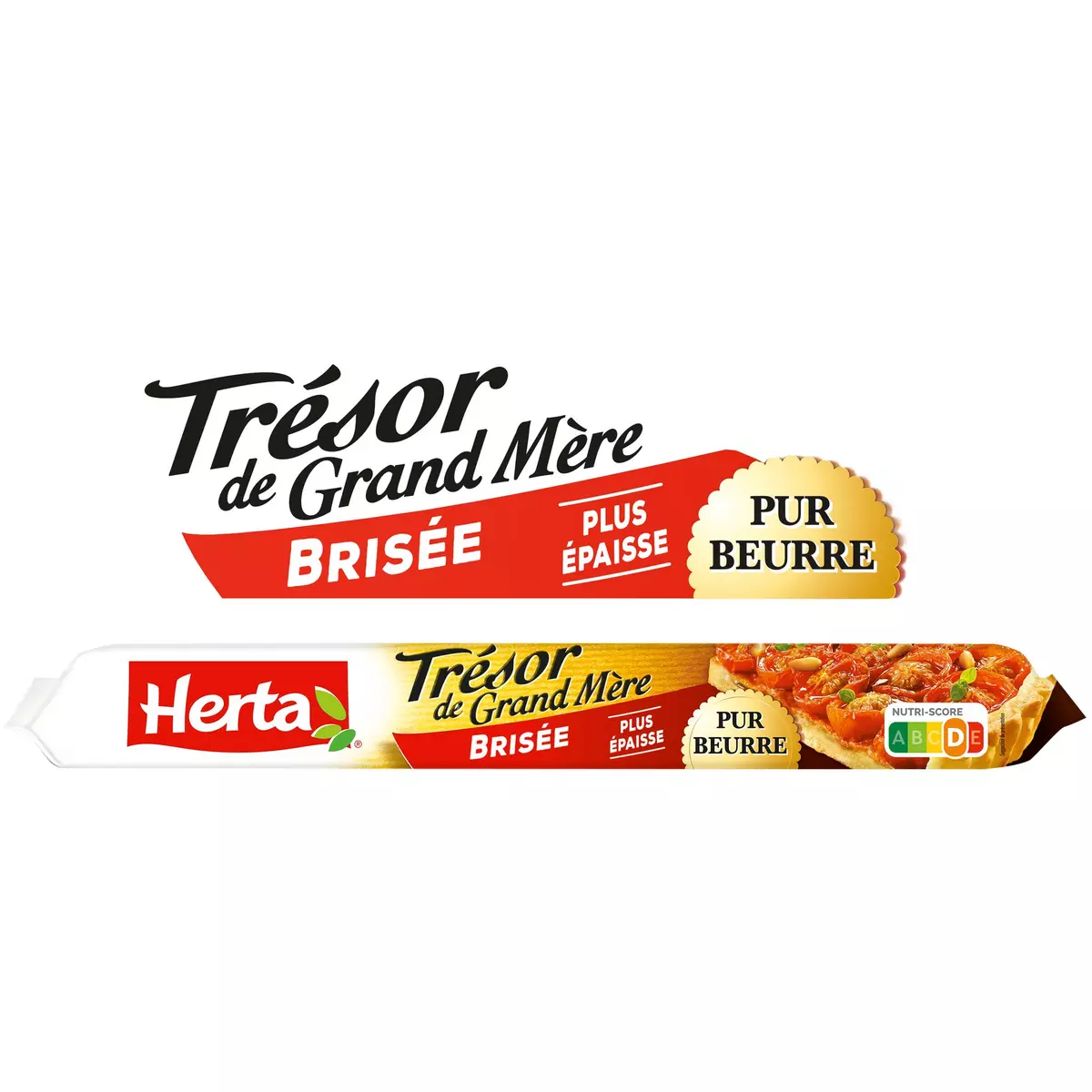 HERTA Trésor de Grand Mère pâte brisée pur beurre 280g