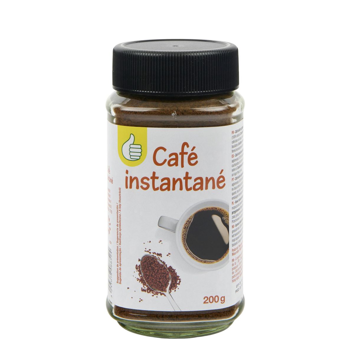 POUCE Café soluble instantané intensité 7 200g
