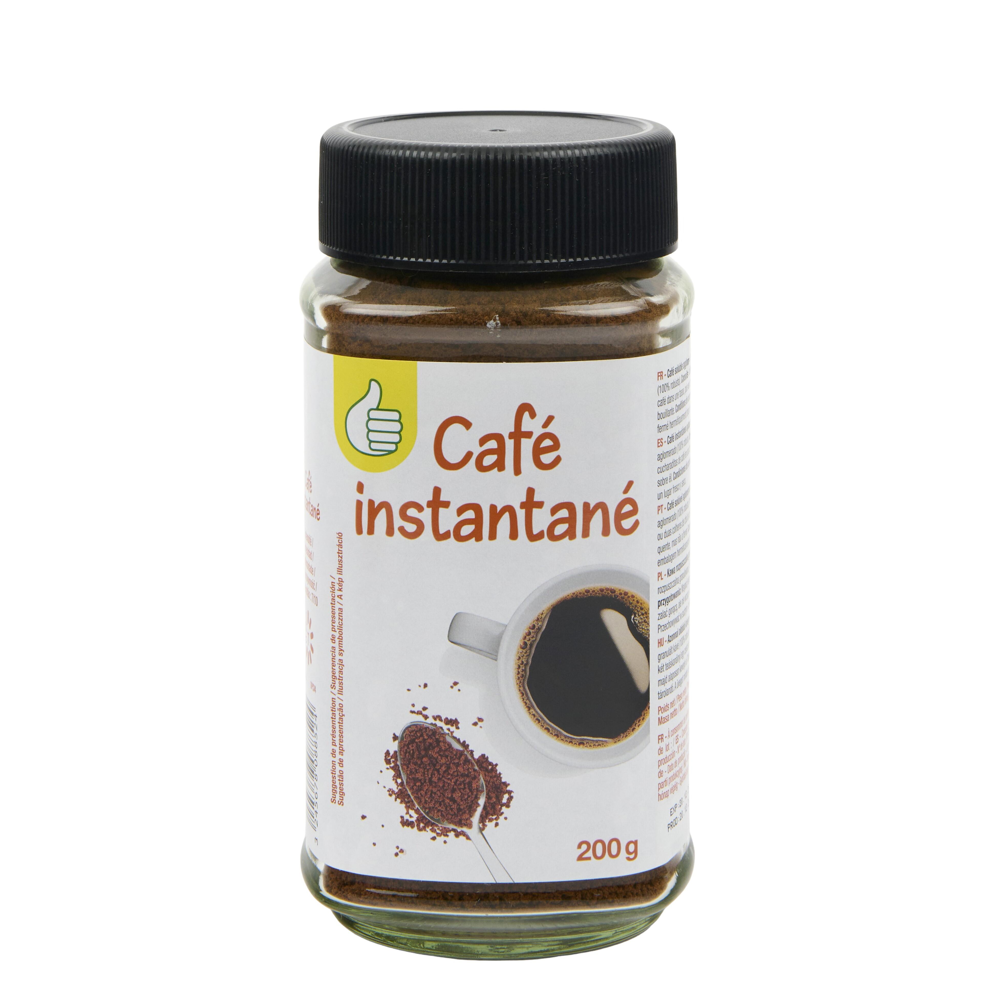 Voir la diapositive 3 : POUCE Café soluble instantané intensité 7 200g