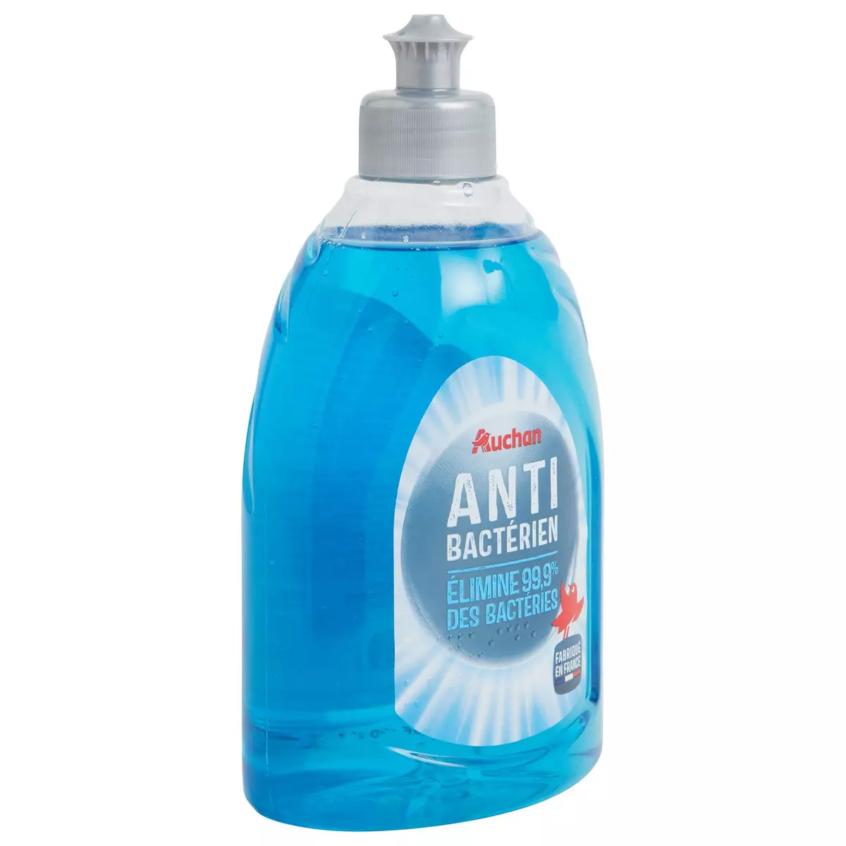 AUCHAN Liquide vaisselle antibactérien 500ml