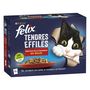 Voir la diapositive 2 : FELIX Sachets repas tendres effilés sélection de la campagne en gelée pour chat 12 sachets 12x85g