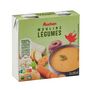 Voir la diapositive 2 : AUCHAN Soupe moulinée de légumes 2 personnes 2x30cl