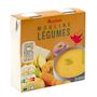 Voir la diapositive 3 : AUCHAN Soupe moulinée de légumes 2 personnes 2x30cl