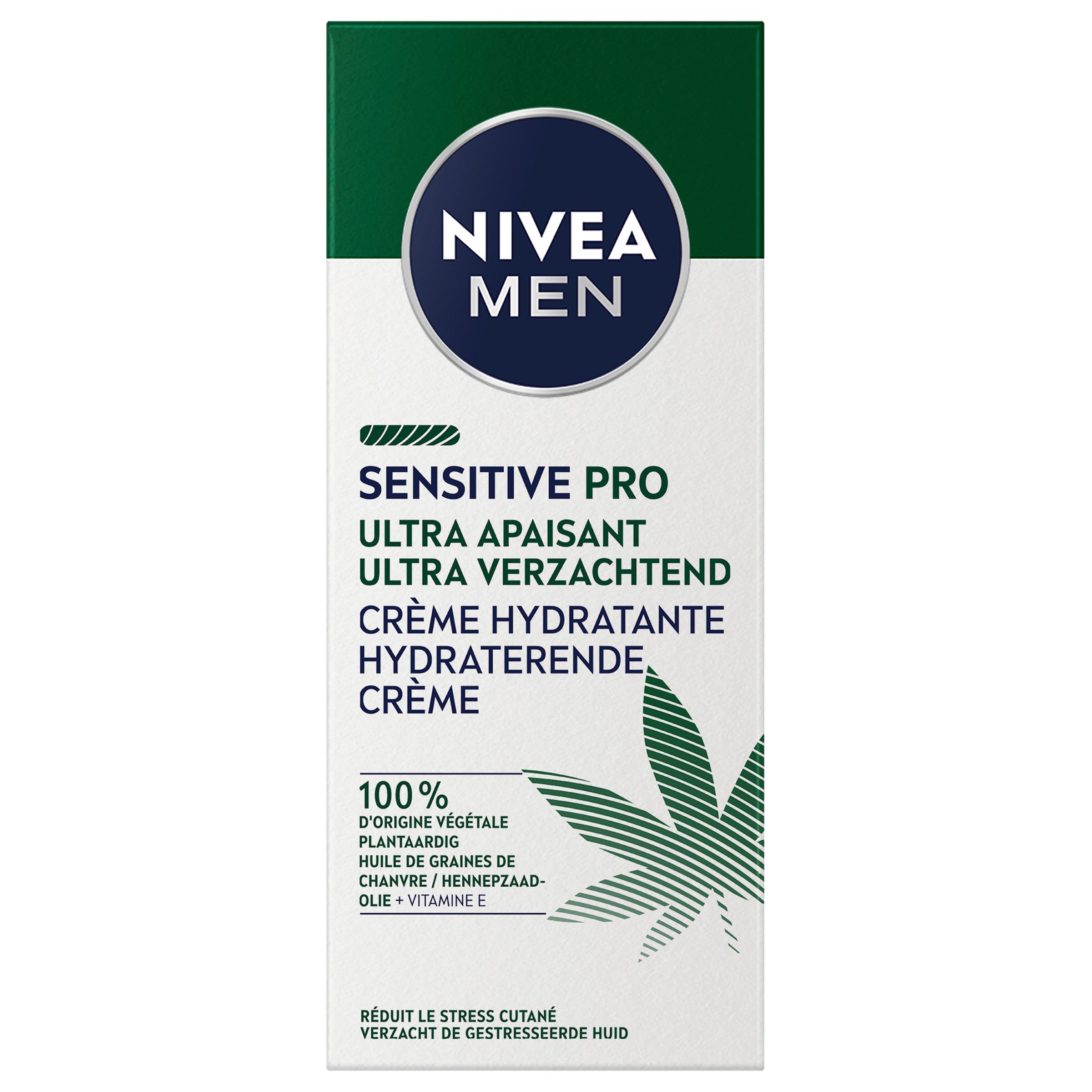 Voir la diapositive 2 : NIVEA MEN Sensitive pro crème hydratante apaisante 75ml