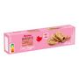 Voir la diapositive 2 : AUCHAN LESS SUGAR Biscuits pomme saveur canelle 4x4 biscuits 130g