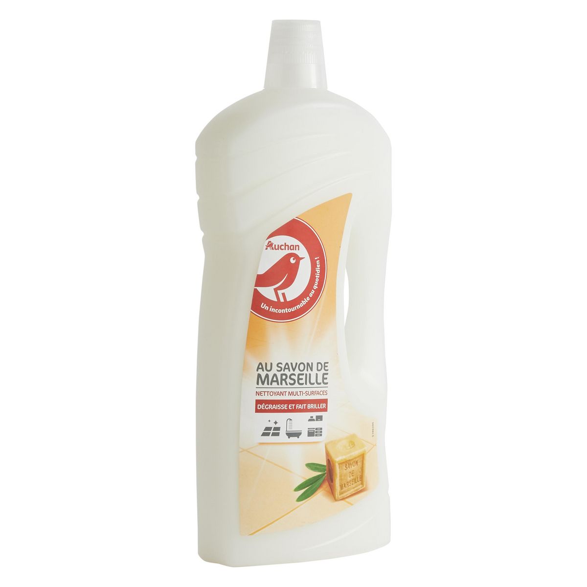 AUCHAN Nettoyant liquide multi-surfaces dégraissant 1.5l
