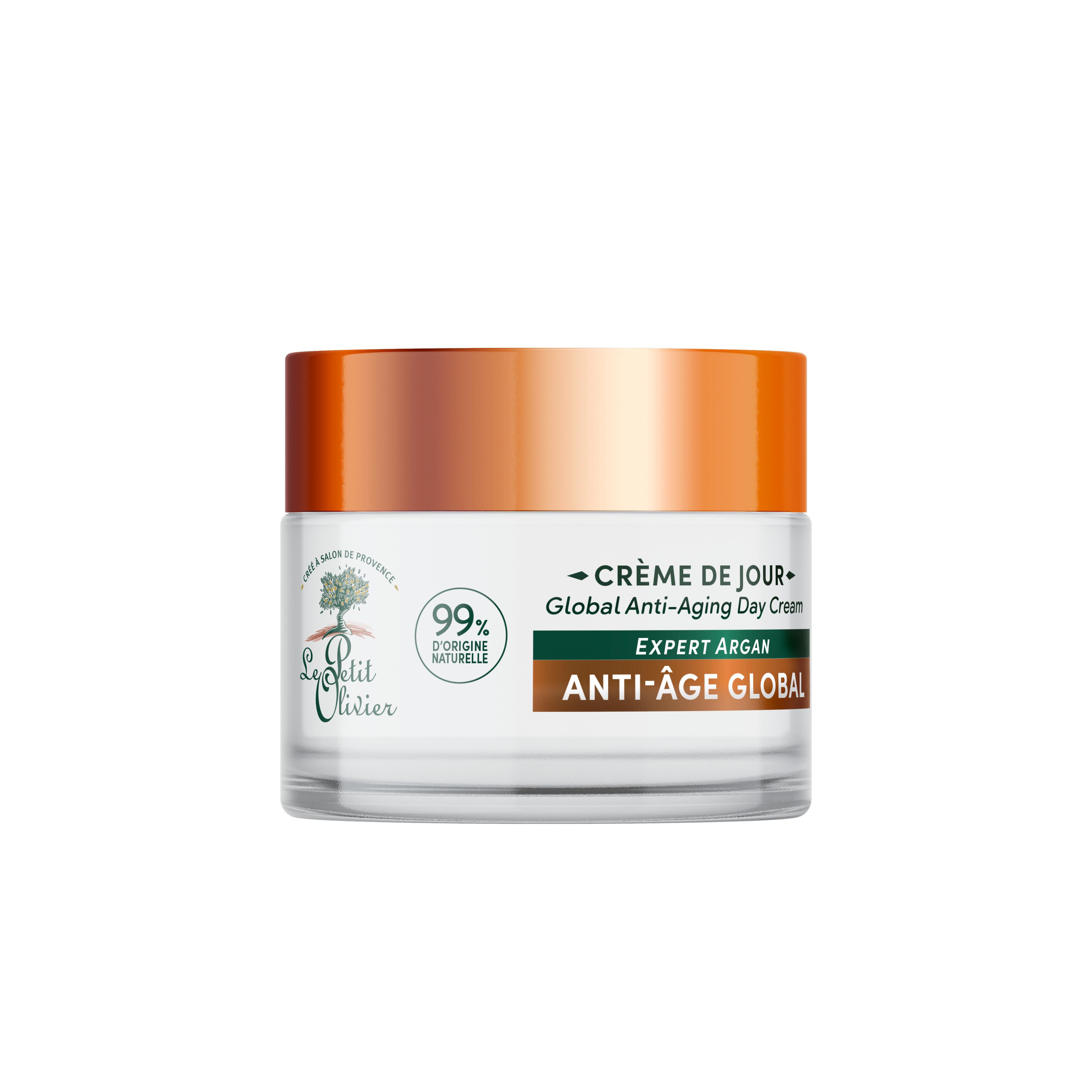 Voir la diapositive 2 : LE PETIT OLIVIER Crème de jour hydratante anti-âge à l'huile d'argan 50ml