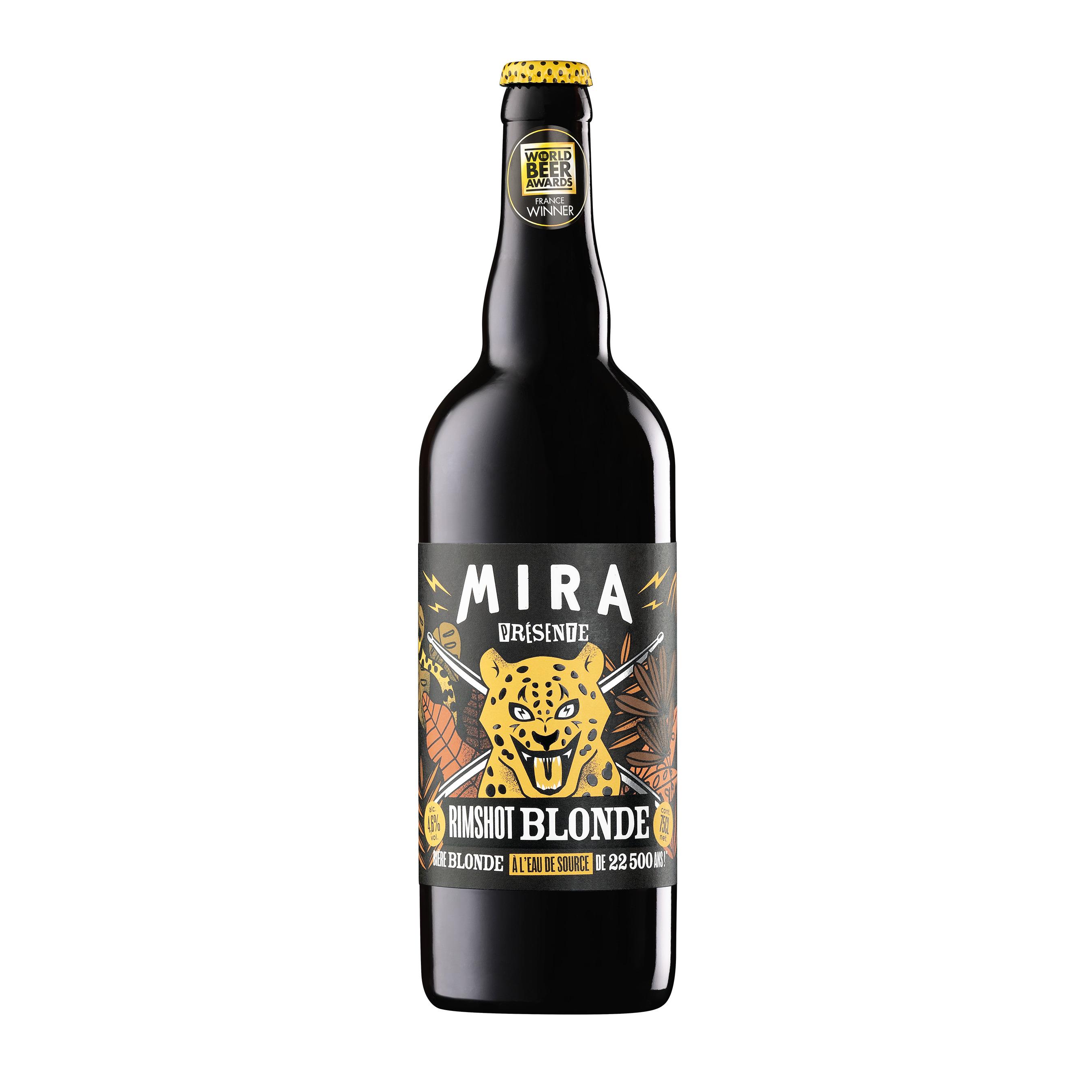MIRA Bière blonde Rimshot 4.6% 75cl