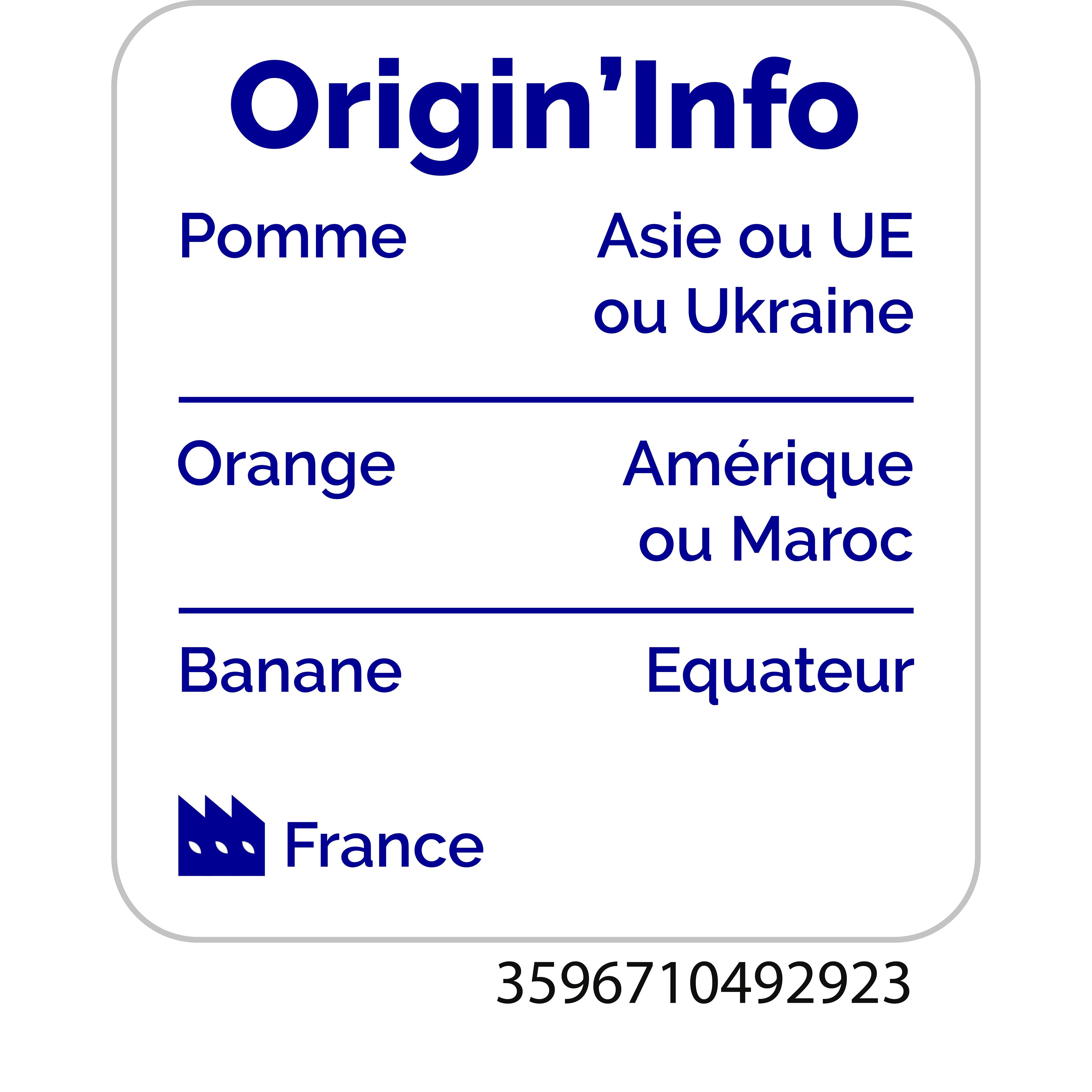 Voir la diapositive 3 : AUCHAN BIO Nectar multifruits 1.5l