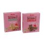 Voir la diapositive 2 : AUCHAN LESS SUGAR Barres au son d'avoine et chocolat 6 barres 180g