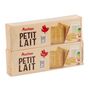 Voir la diapositive 2 : AUCHAN Biscuits petit lait 48 biscuits 2x175g