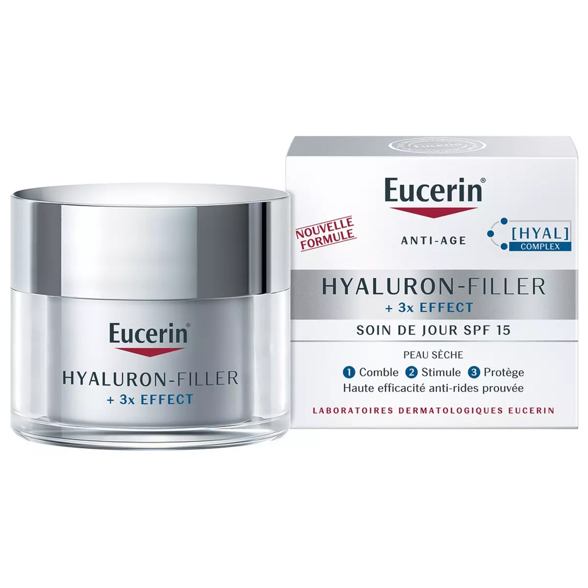 EUCERIN Hyaluron-filler soin de jour 3x effect SPF15 50ml