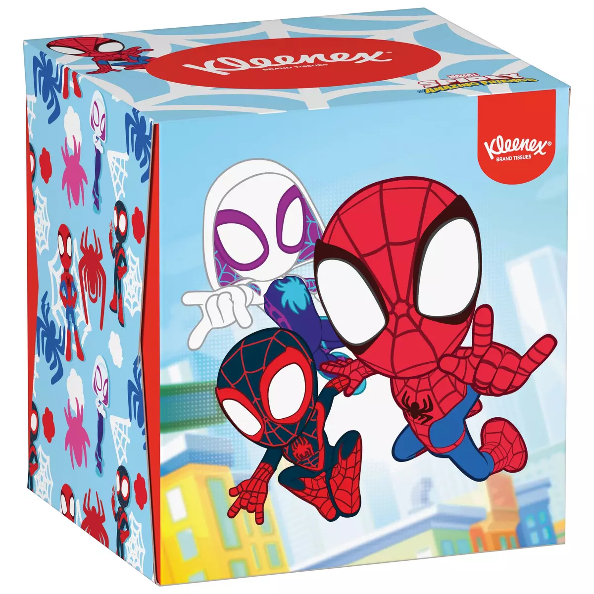 KLEENEX Boîte de mouchoirs cubique Disney 3 épaisseurs 48 mouchoirs