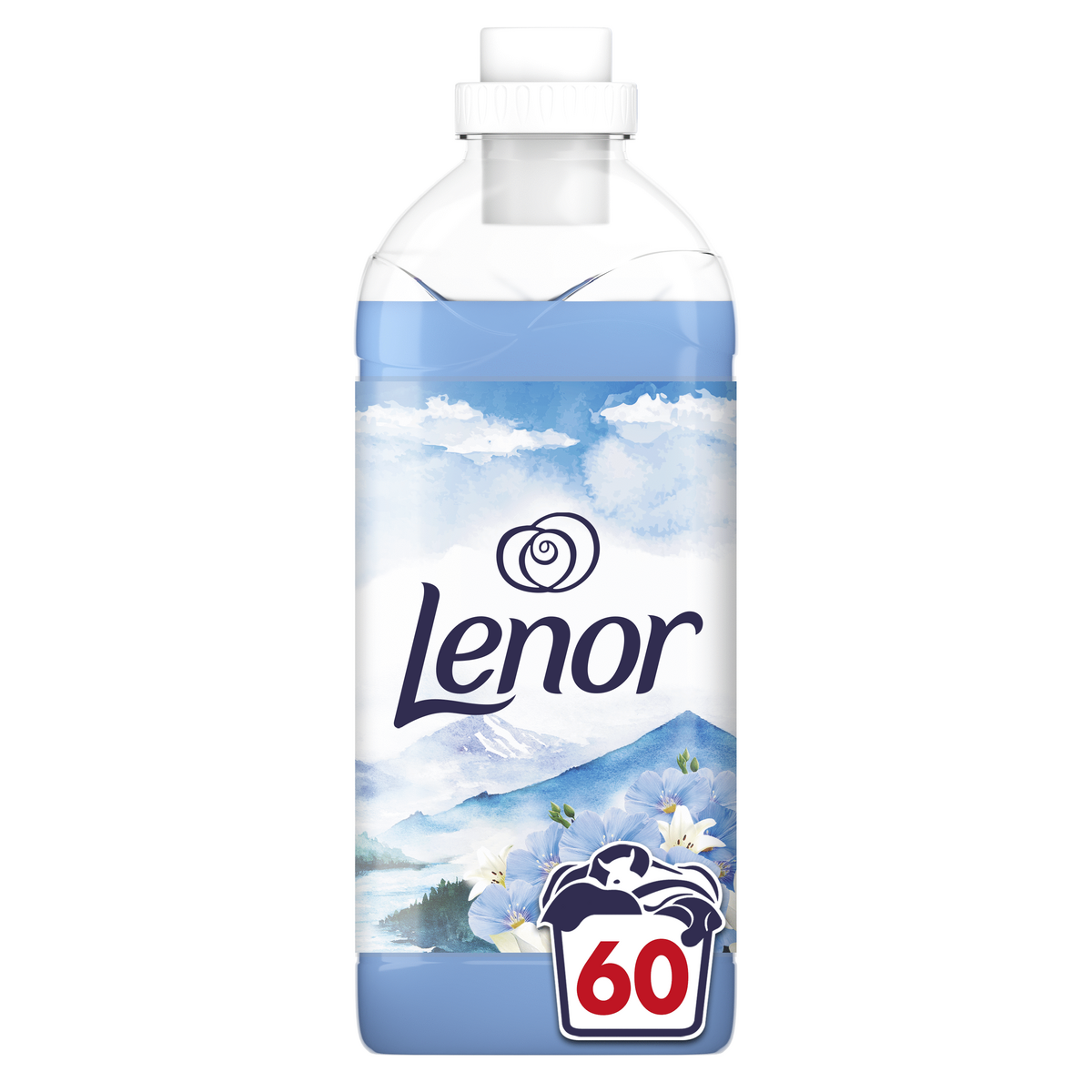 LENOR Adoucissant liquide caresse aérienne 60 lavages 1.38l