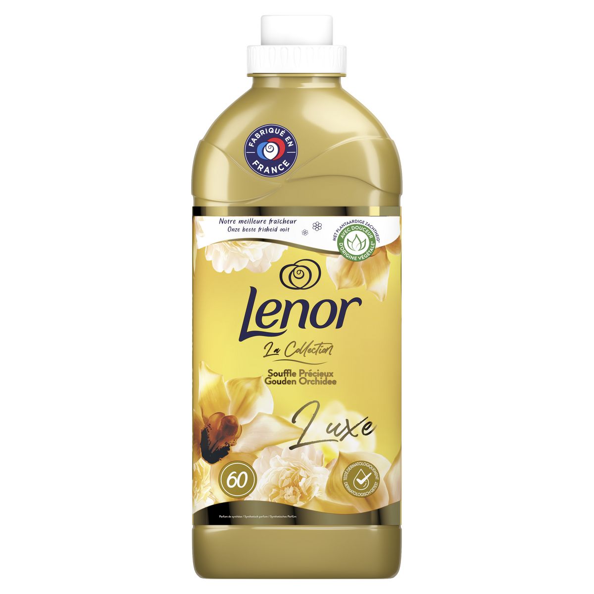 LENOR Adoucissant liquide souffle précieux 60 lavages 1.38l