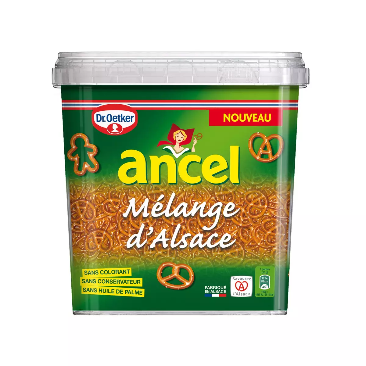 ANCEL Mélange bretzels d'Alsace 1.2kg