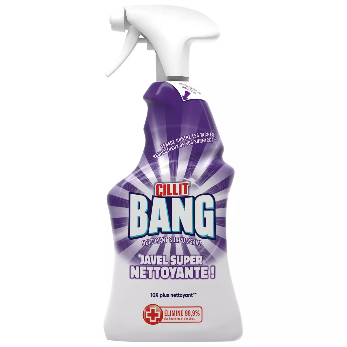 CILLIT BANG Spray nettoyant surpuissant désinfectant javel 750ml