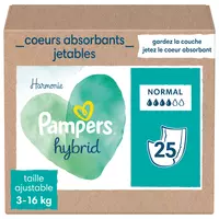 AUCHAN BABY Couches taille 6 (13-27kg) 40 couches pas cher 