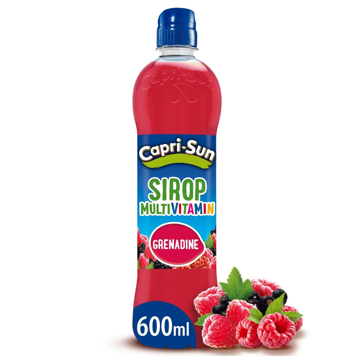 CAPRI-SUN Sirop multivitaminé saveur grenadine 60cl